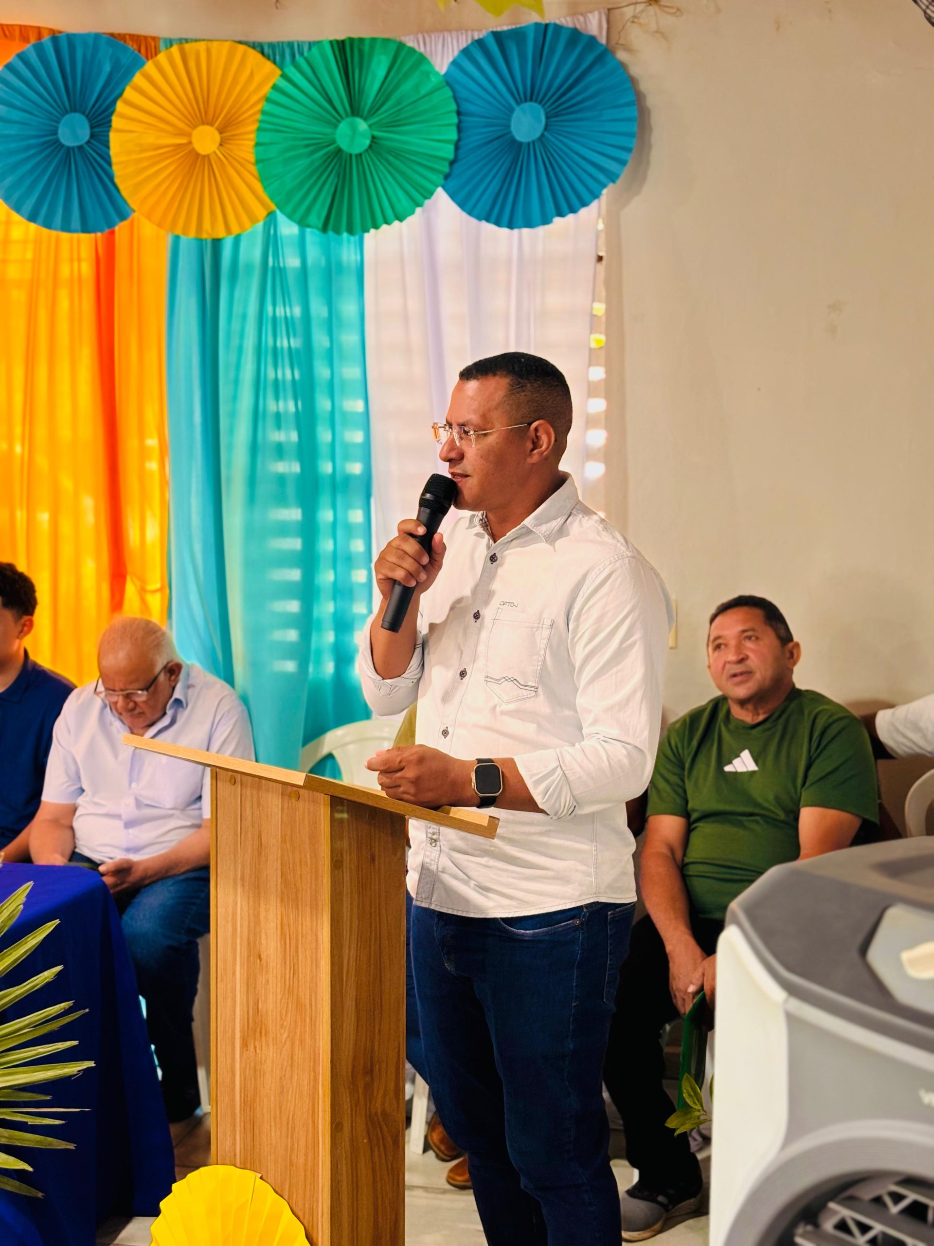 Presidente da Câmara de Miguel Leão Participa da 1ª Conferência Municipal de Desenvolvimento Urbano