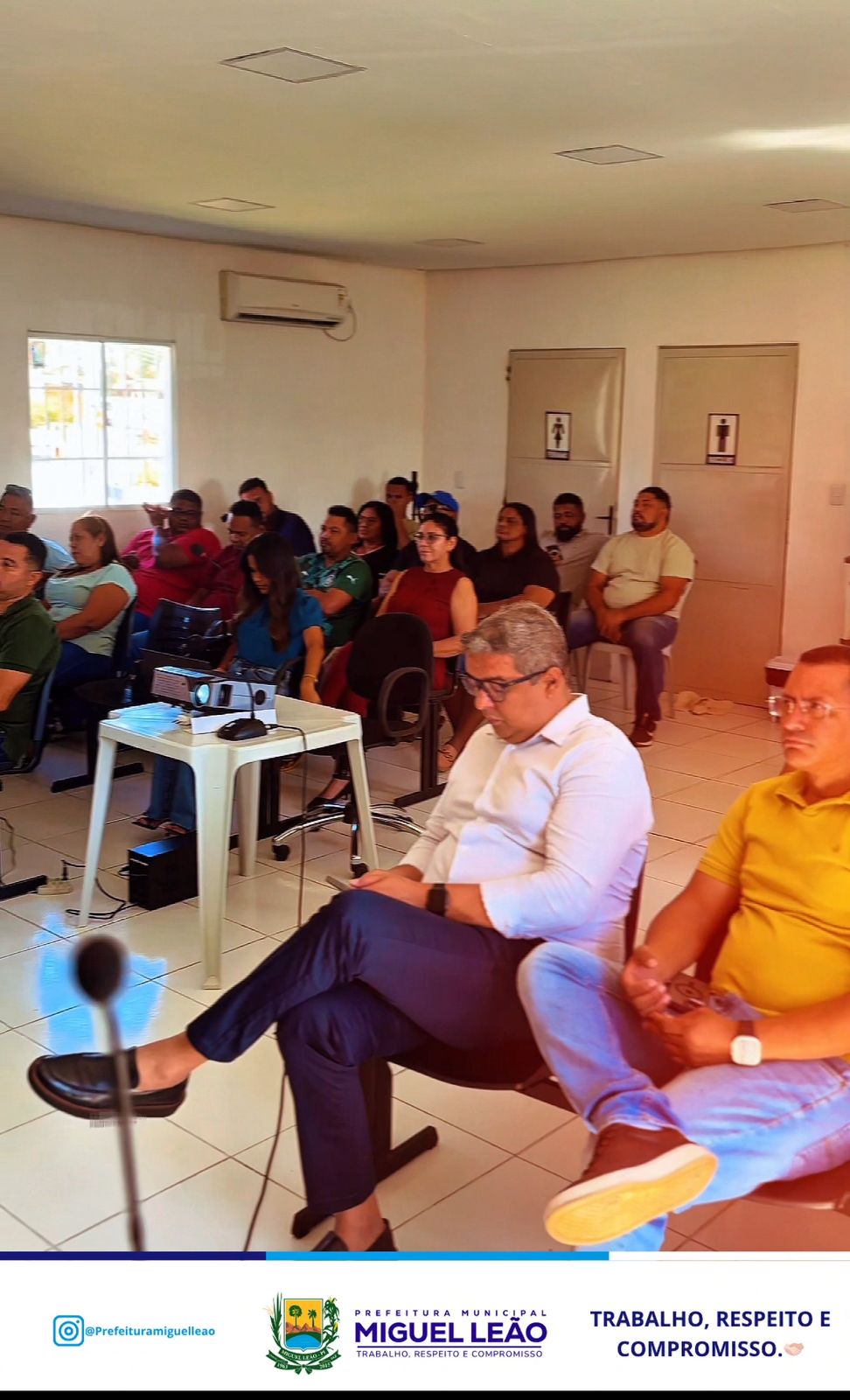 Presidente da Câmara de Miguel Leão Participa de Audiência Pública de Prestação de Contas do 1º Quadrimestre de 2025